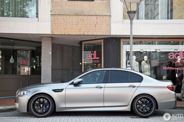 Gespot: BMW M5 F10 30 Jahre Edition op fraaie BBS’jes