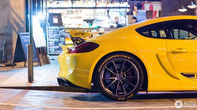 Deze Porsche Cayman GT4 heeft gekke details