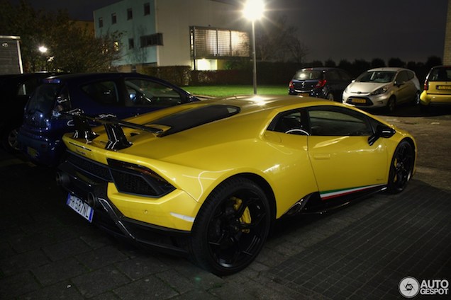 Spot van de dag: Lamborghini Huracán Performante
