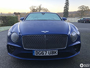 新宾利 Continental GT 度过寒冷的一夜