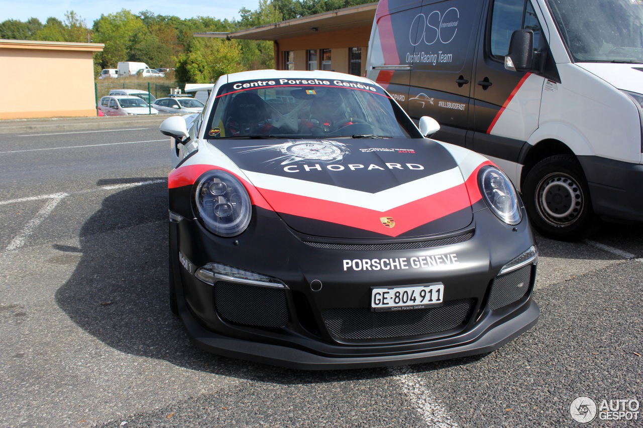 Gespot: Porsche 991 GT3 RS met stoere race livery