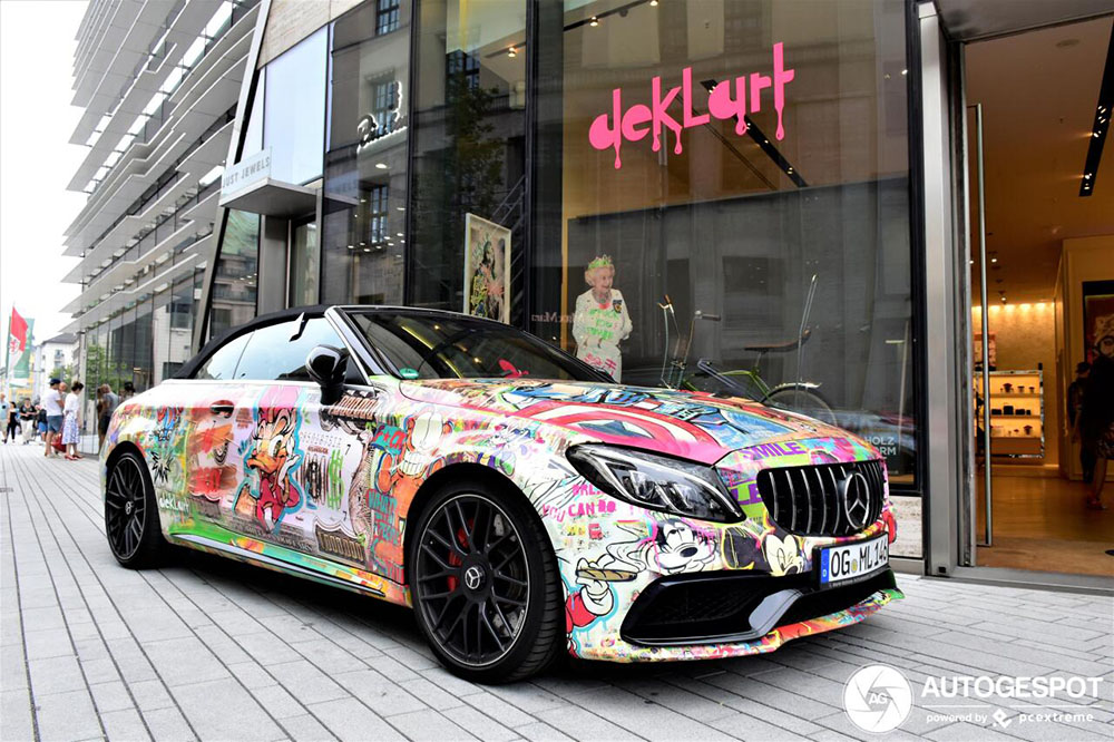 Mercedes-AMG doet dienst als kunst