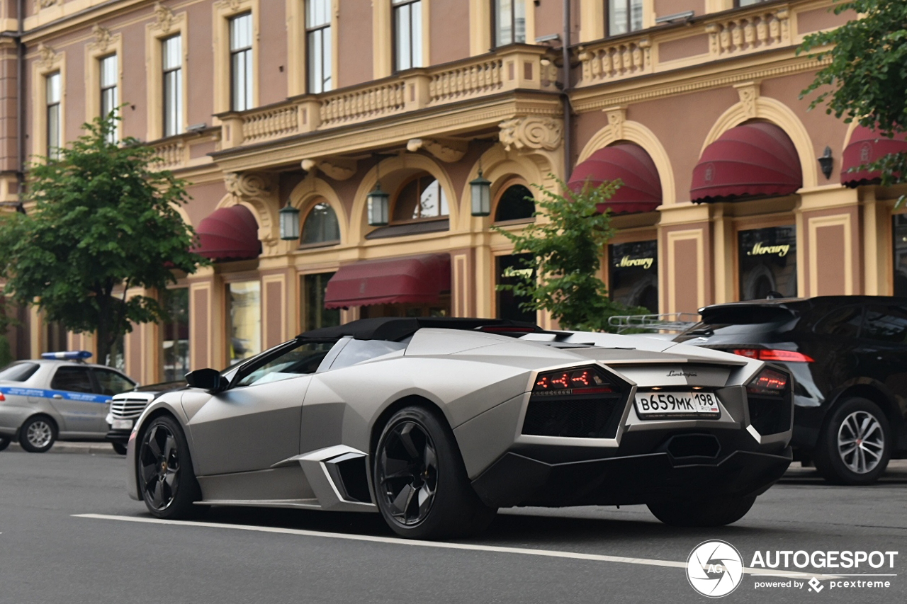 Eens per anderhalf jaar: Lamborghini Reventón Roadster gespot