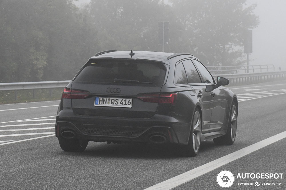 Dit is de Audi RS6 Avant C8 op straat zonder camouflage