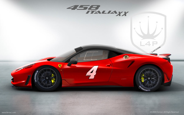Rendering: Ferrari 458 Italia XX