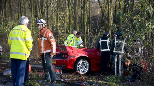 Nederlandse Ferrari F50 crasht! [UPDATE 23:50]