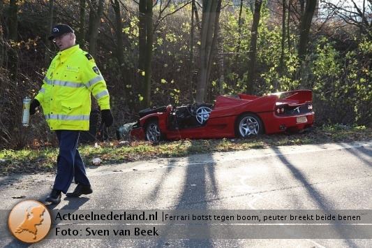 Nederlandse Ferrari F50 crasht! [UPDATE 23:50]