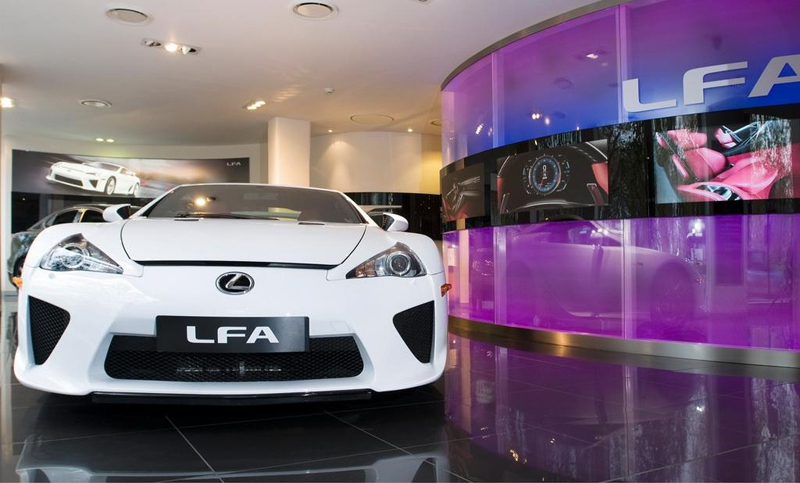 Lexus LF-A alleen in Londen te koop voor Europese kopers