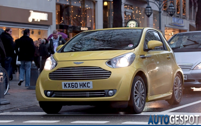 Spot van de dag: Aston Martin Cygnet