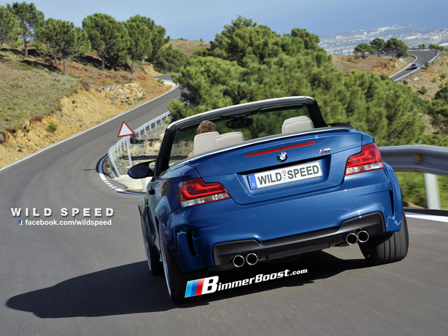 Rendering: BMW 1 Serie M Cabriolet