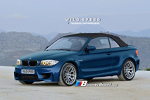 Rendering: BMW 1 Serie M Cabriolet