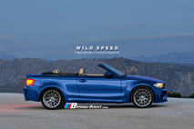 Rendering: BMW 1 Serie M Cabriolet