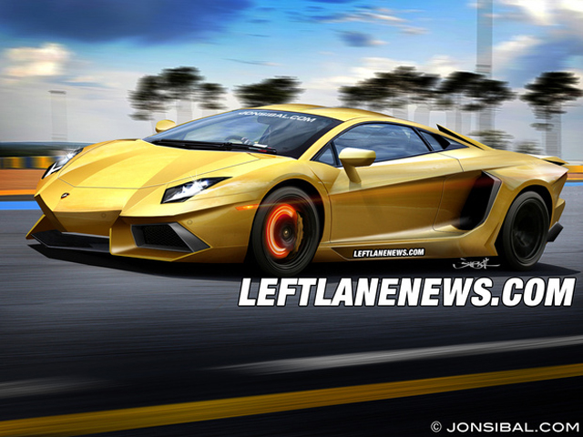 Rendering: Lamborghini Aventador LP700-4