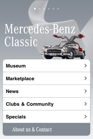 Mercedes-Benz brengt Classic App uit