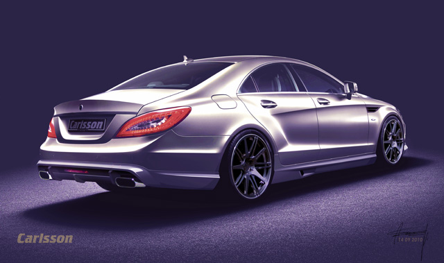 Tuner Carlsson geeft preview voor nieuwe Mercedes-Benz CLS C218