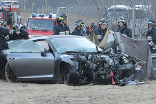 Hard rijden fataal voor Nissan GT-R eigenaar