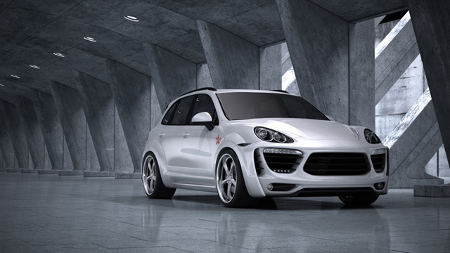 From Russia with love: Porsche Cayenne Turbo door Met-R