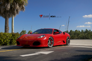 Like a boss: Ferrari F430 Novitec Rosso met ADV1. velgen