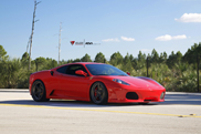 Like a boss: Ferrari F430 Novitec Rosso met ADV1. velgen