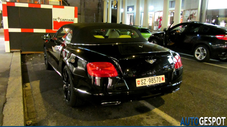 Primeur gespot: Bentley Continental GTC 2012