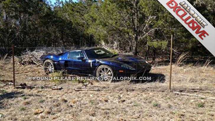 Jesse James crasht Ford GT
