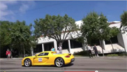 Supercars in Los Angeles, krankzinnige optocht