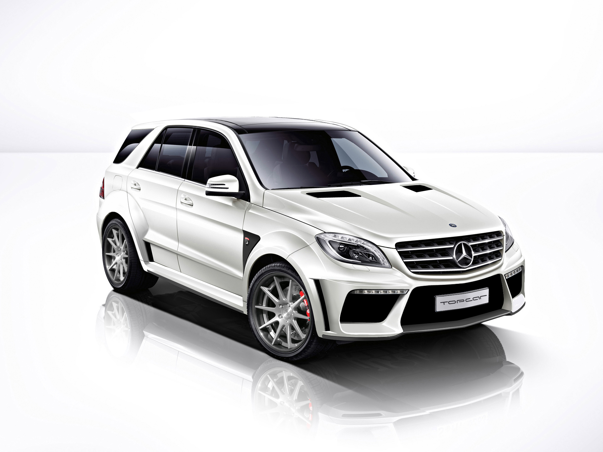 TopCar komt in 2012 met bodykit voor de Mercedes-Benz ML 63 AMG