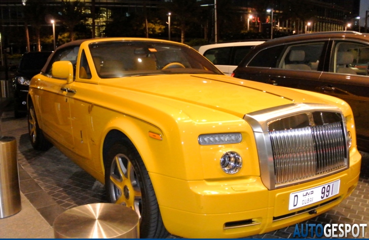 Spot van de dag: Rolls-Royce Phantom Drophead Coupé Bijan Limited Edition