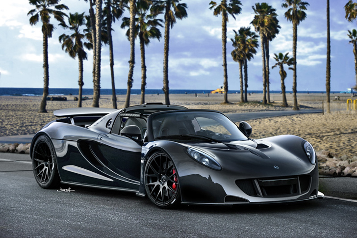 Hennesey showt snelste cabrio ter wereld: Venom GT Spider