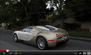Filmpje: champagne gekleurde Bugatti Veyron 16.4