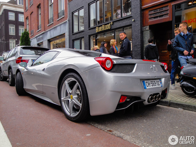 Spot van de dag: Ferrari 458 Spider