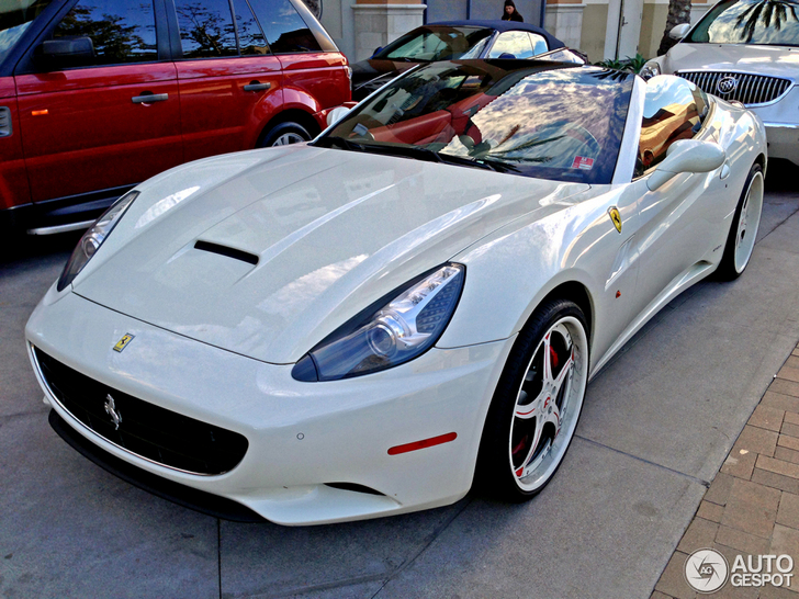 American looking Ferrari California spotted in San Diego