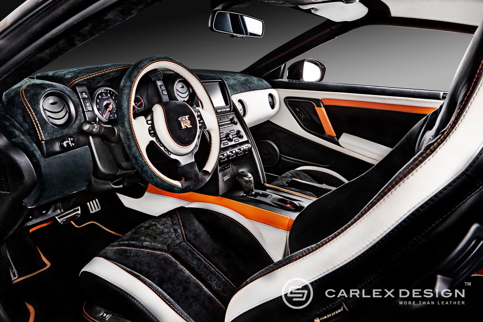 Innovatief interieur: Nissan GT-R door Carlex Design