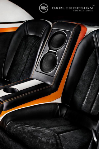 Very unique interior: Nissan GT-R by Carlex Design
