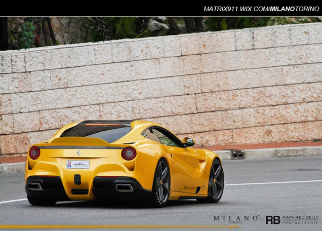 Rendering: Ferrari F12berlinetta Giallo Acquila 