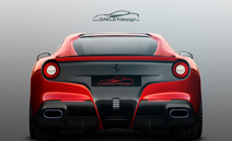 Ferrari F12berlinetta volgens Oakley Design