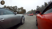 Filmpje: Bugatti Veyron 16.4 tegen Ferrari F430