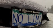 Nichts für Weicheier: Lamborghini Gallardo im Schnee fahren