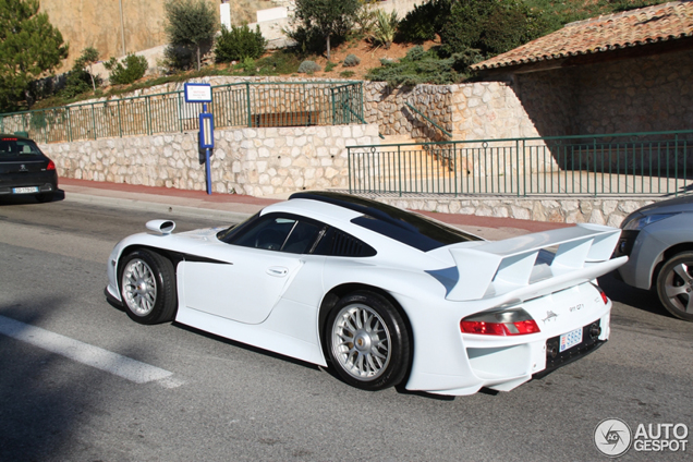 Historische topspot: Porsche 996 GT1 