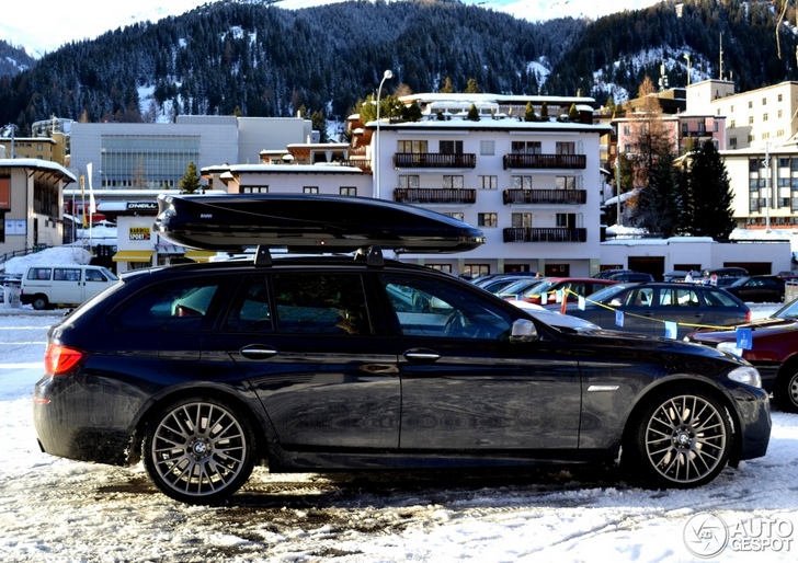 Ultimate car for the wintersport? BMW M550d xDrive Touring spotted!