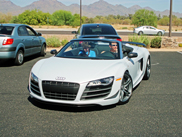 Great experience: taking a ride in a Audi R8 GT Spyder