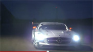 Film: Mercedes SLS AMG GT3 na Boże Narodzenie!