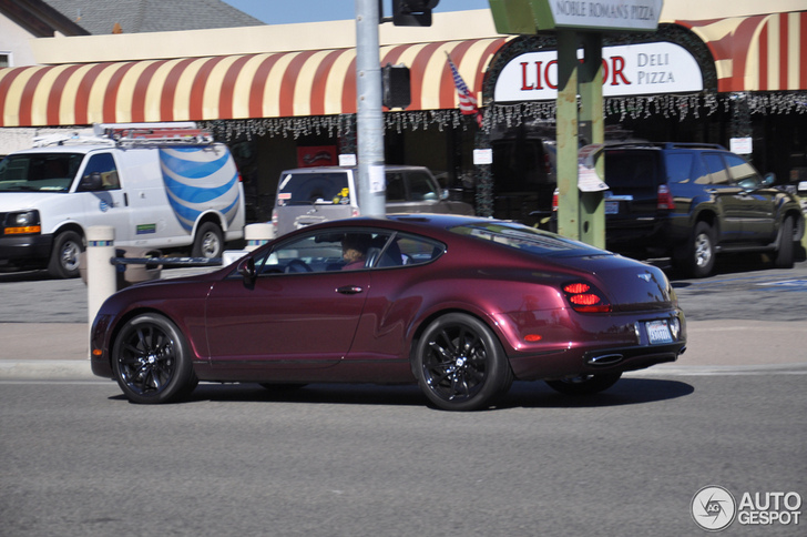 Very sexy Bentley Continental Supersports spotted