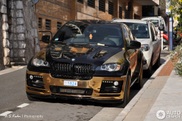 Une incroyable BMW Hamann Tycoon Evo M en chrome doré