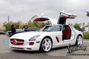 Raper Tyga i jego unilakny Mercedes-Benz SLS AMG 