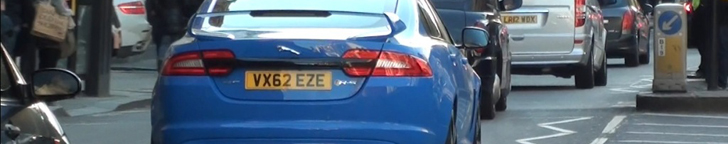 Scoop: Jaguar XFR-S a Londra