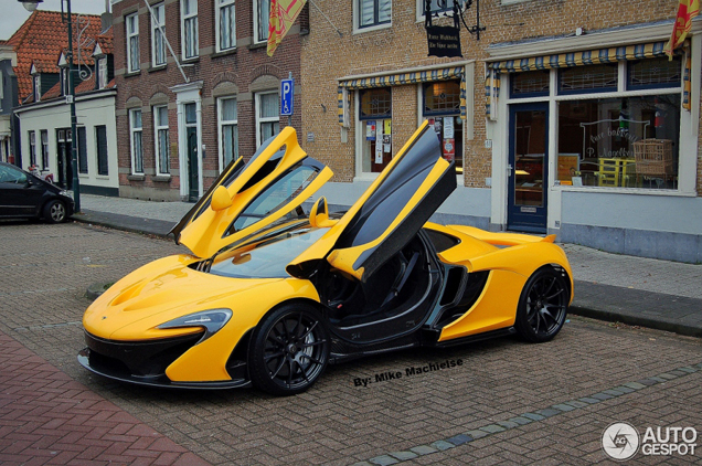 Spot van de dag: knalgele McLaren P1