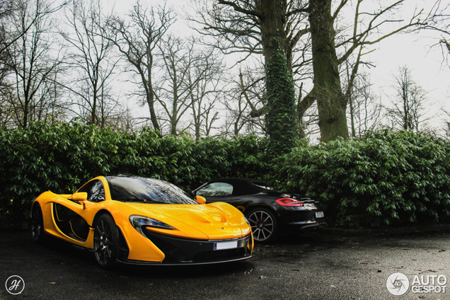 Spot van de dag: McLaren P1 in Voorburg