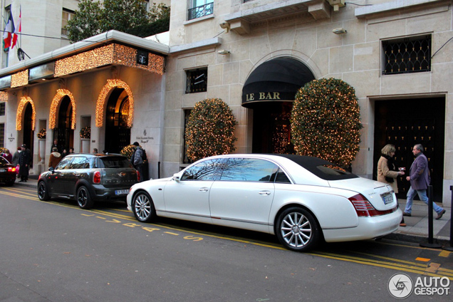 Maybach 62 S Landaulet laat zich weer eens vastleggen