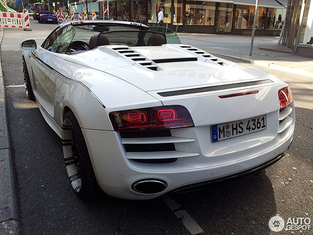 This Audi R8 V10 Spyder looks different after three years
